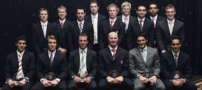 The 2006 All-Australian team.
